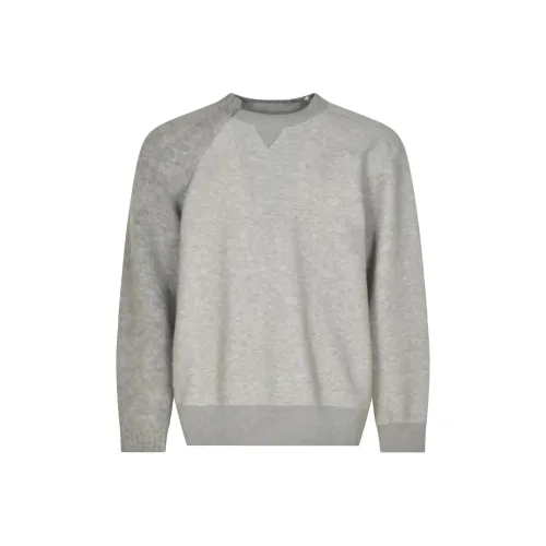 Сакаи Серый Мужской Свитер