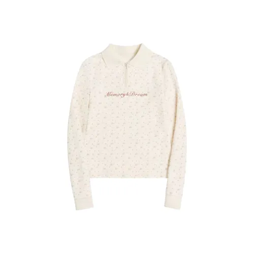 Wang Leshi Абрикос Женские T-рубашки