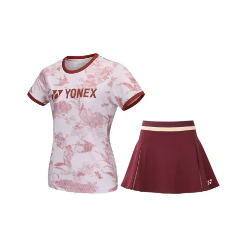 YONEX Комплекты (Умбра Топ + Темно-Умбра Низ) Женские Повседневные Костюмы