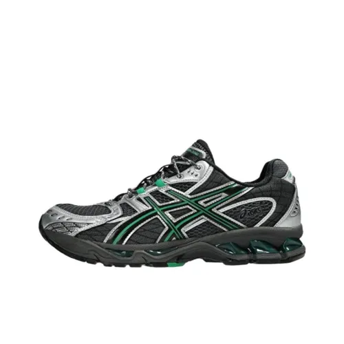 ASICS Gel Nimbus 10,1 Беговые кроссовки Унисекс Черный Серебряный Зеленый