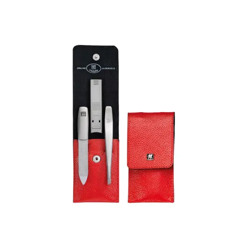 ZWILLING Красный Набор для ухода за ногтями с кусачками для ногтей и пилкой для ногтей