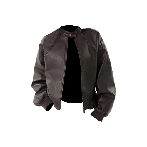 JIMI JONS Кожа Куртка Пальто Унисекс