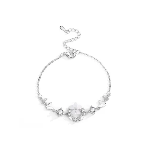 JKEM Artificial Crystal Copper Bracelets Unisex JKEM Искусственный кристалл медные браслеты унисекс