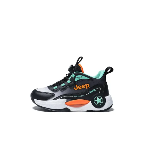 JEEP Низкие кроссовки для баскетбола Черная луна Elves Детские