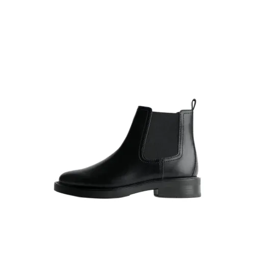 ZARA Детские ботинки Черный Kids