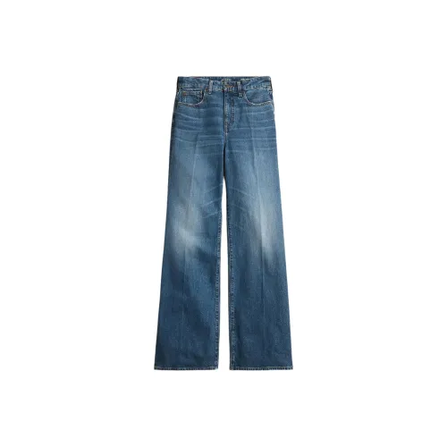 J.Crew Wash Blue Women's Jeans J.Crew Промытые синие женские джинсы