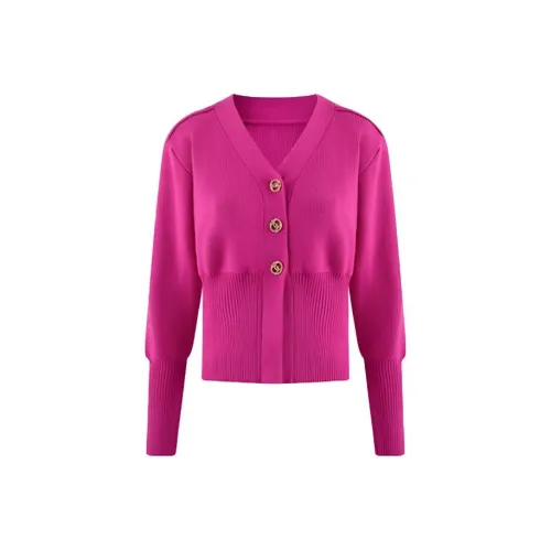 Leather Cat Розовый Красный Женский Трикотаж