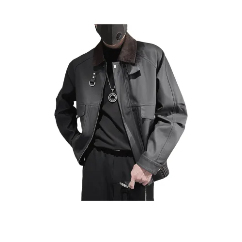 FRQ Черный Унисекс Кожаные куртки