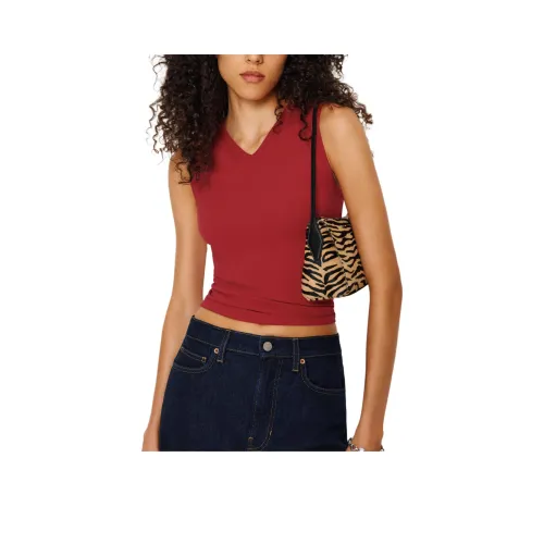 Reformation Red Women's Tank Tops