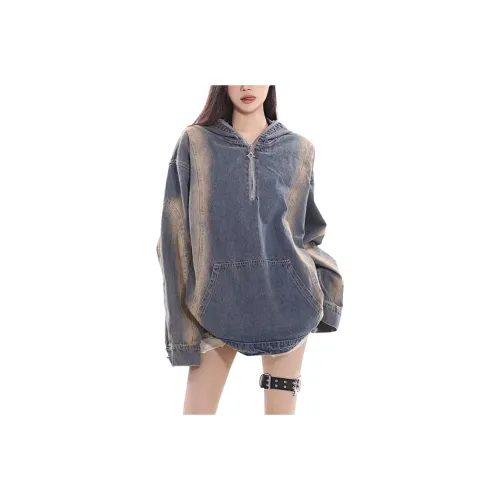 9c Collective Denim Jacket Women's