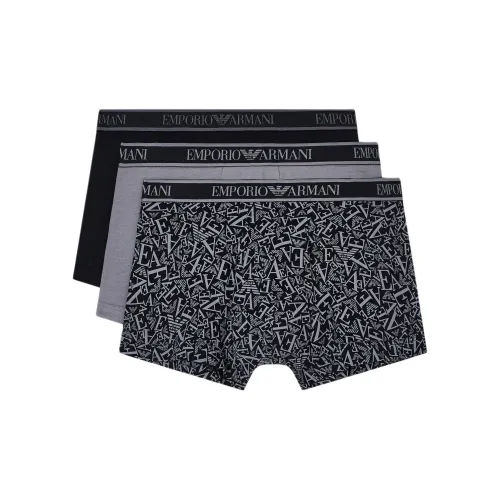 EMPORIO ARMANI FW25 Боксер-брюки Мужской упаковка из 3 штук