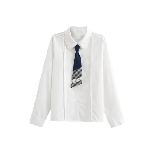 SNBL Белые Женские Рубашки