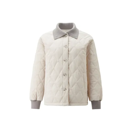 Giordano 02 Сладкий Абрикос Женские Пуховики