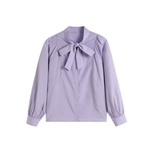 Migu Фиолетовые Женские Рубашки