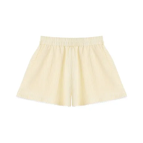 UENA Custard Shorts In Stock Women's Casual Shorts UENA Заварной Шорты В наличии Женские Повседневные шорты
