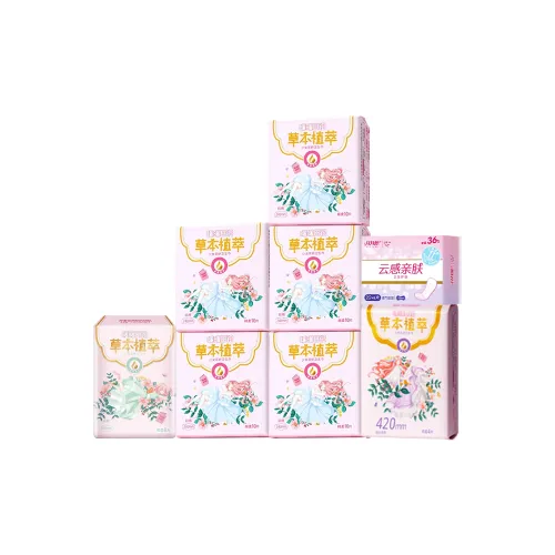 Moon Moon Shu Дневной и Ночной Использование Туалетные Салфетки Комбинация Дышащие Сухие и Свежие 8 Штук Набор