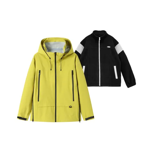 ZHONGQINGYU Устойчивый к истиранию Супер Легкий Дышащий Водонепроницаемый Дождевик Ветрозащитный Ветровка 3 в 1 Унисекс