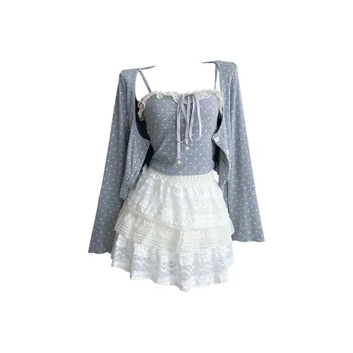 GRAYISMOON Женские Комплекты с Юбкой