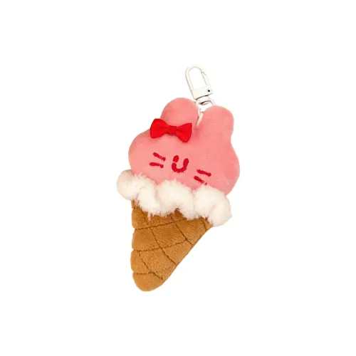 Dolls And Bears Dance Милый Ice Cream Animal Charm Plush Pendant 6,3 см Высота
