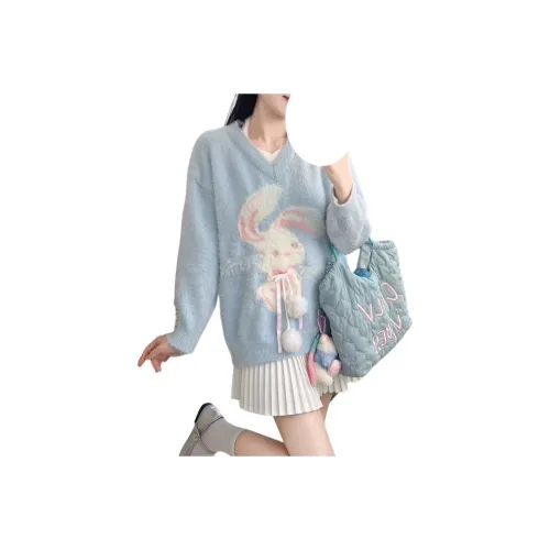 OURUOKE Изображение Цвет Женский Трикотаж