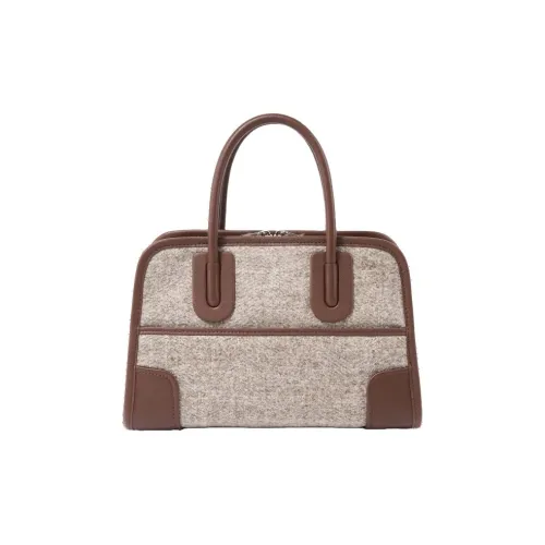 SHANSHUIJI Ткань Сумка Стандартная Женская Лен Коричневый