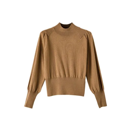 Late White Хаки Женская Трикотаж