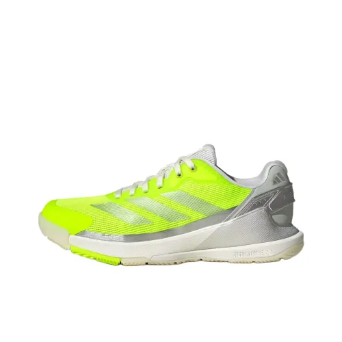 Adidas Crazyquick Lightstrike PADEL Низкий Топ Кроссовки для тенниса Женские Желто-серые