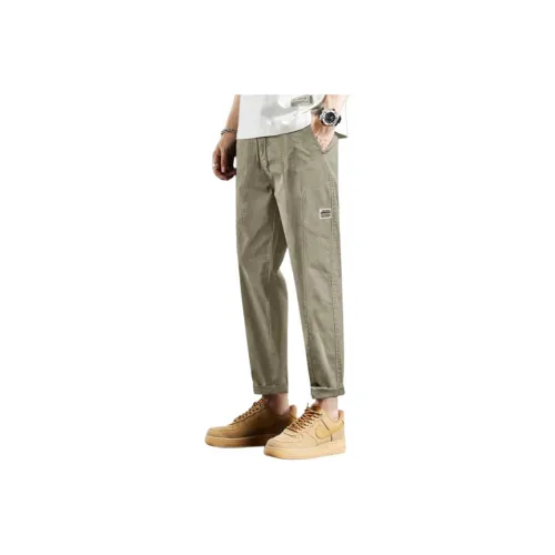 Tonlion Песочный Мужские Повседневные Брюки