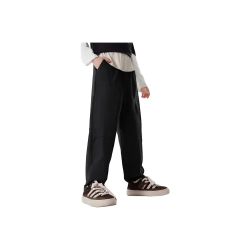 Marcolor Средний To Большой Детский AUTUMN Мода Однотонные Эластичные Манжеты Брюки