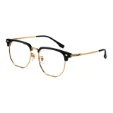 Стиль A [Качество Сплав] - Черная Золото Оправа