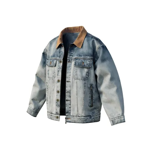 KOKO BASE Синий Унисекс Джинсовые куртки