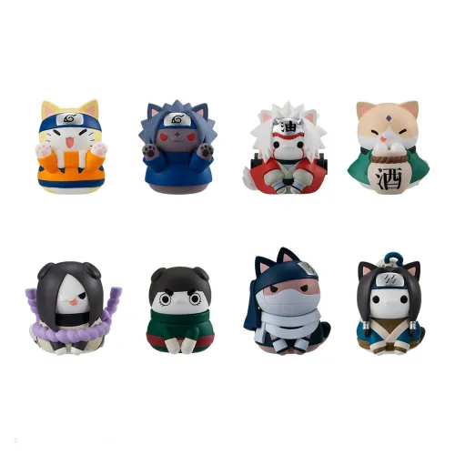 MegaHouse Naruto Саске Кошка Приветствует ТЕБЯ Переиздание Фигурки в стиле Chibi