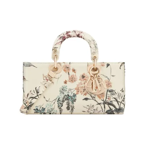 DIOR LADY D Joy Calfskin Bag Medium Women's Multicolor