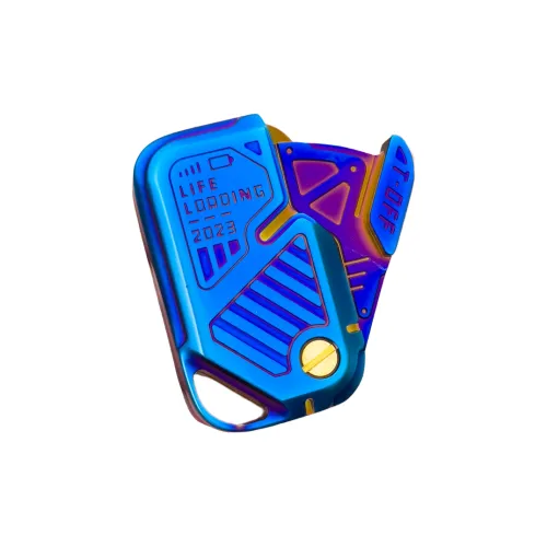 JIUFEN Ослепительный цвет Хамелеон EDC Флип-карта Механическая карта Trick Toy Коллекционный кончик пальца Волчки