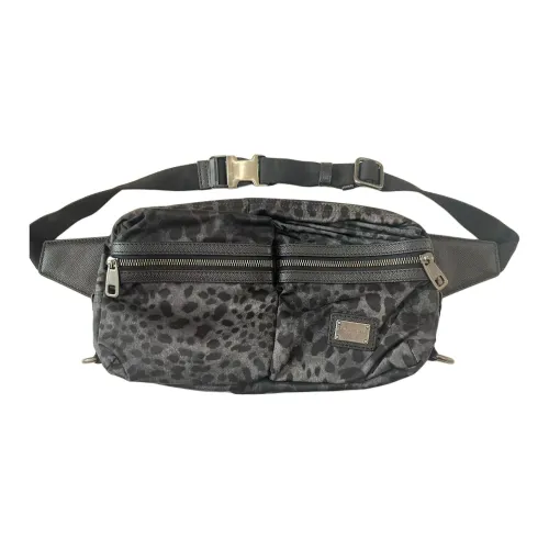 Dolce Gabbana Nylon Wallet Unisex Gray Дольче и Габанна Нейлоновая кошелек унисекс серый