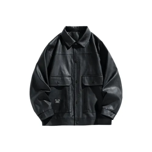 PIERRE CARDIN Одежда Пальто Кожаная Куртка Мужская