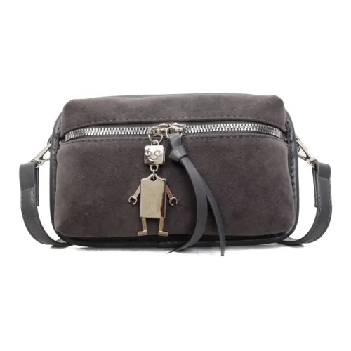 RIVMIND ПУ (полиуретан) Сумка через плечо Стандартная Женская Черная Серый Красная Желтая Коричневая Кофейная