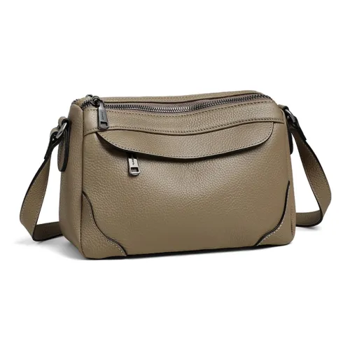 MILLIE'S Сумка через плечо из коровьей кожи стандартная женская хаки