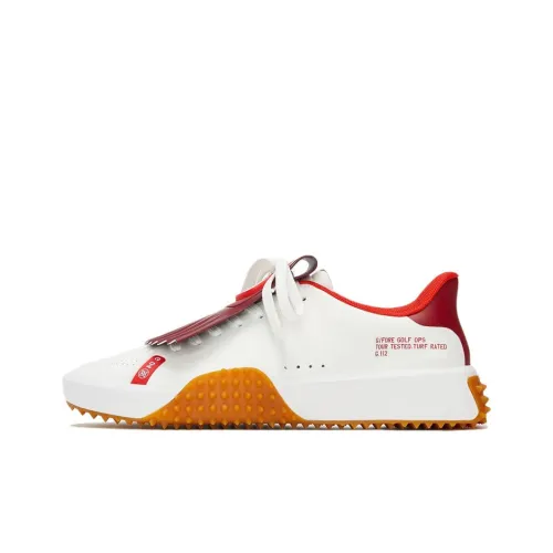 GFORE Slip Resistant Abrasion Resistant Низкий Топ Обувь для гольфа Женская Белая