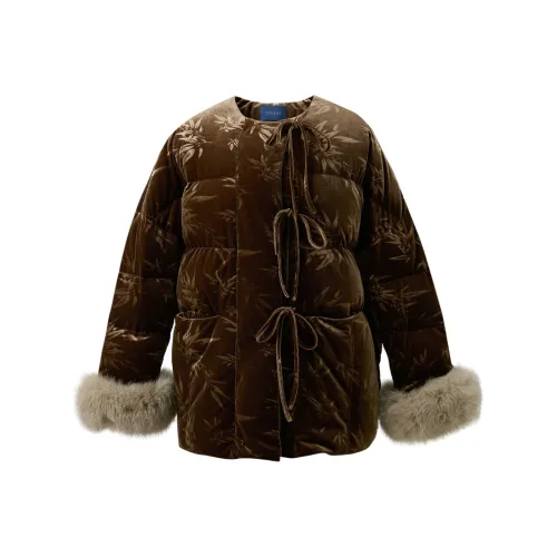 3COLOUR Кофе Женские Пуховики