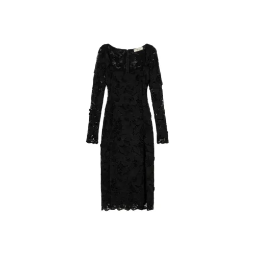 Blumarine SS25 Длинное платье с длинными рукавами женское