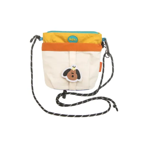 GOBLIN SHARKS 1759 Нейлоновая сумка через плечо стандартная унисекс белого цвета