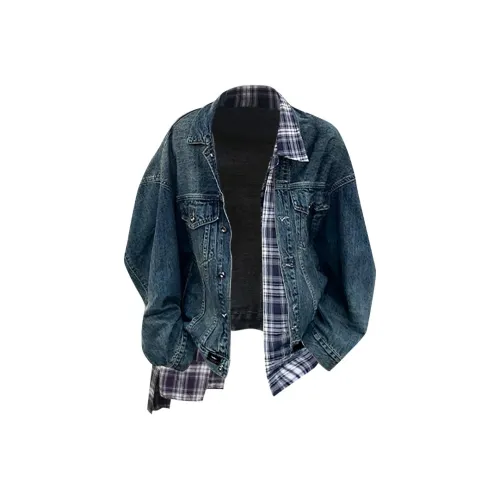 KOKO BASE Синий Унисекс Джинсовые куртки