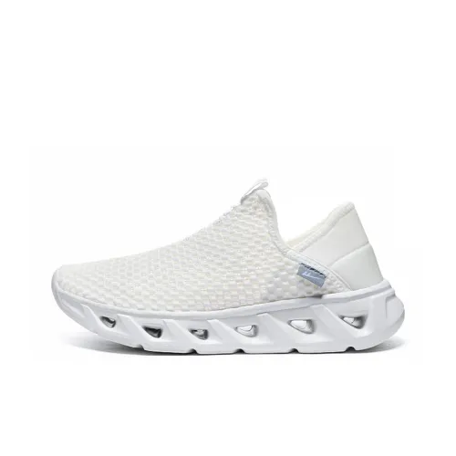 Warrior Дышащая Амортизация Низкий Топ Повседневная Обувь Мужская Белая