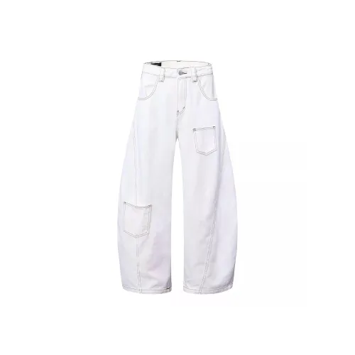 ENPofficial Весна And Осенний Джинсы Широкие Брюки Карго Брюки Унисекс