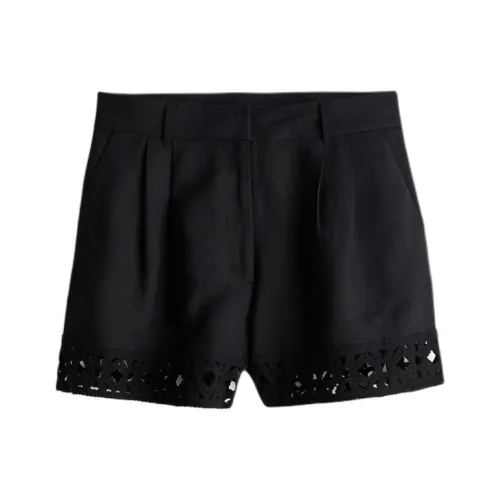 H M Черные Повседневные Шорты для Женщин