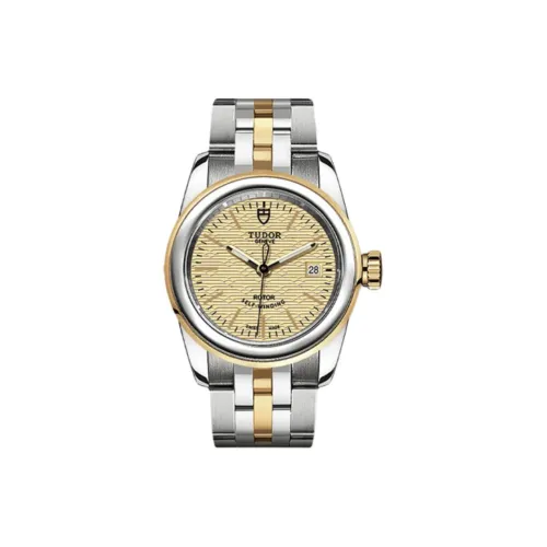 TUDOR Автоматический Механический Movement Женские Часы Jun Jue Series 26 мм Золотые