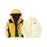 Марк H Треугольник Крючок и петля K Восковый Желтый + Однотонный Черный + Марк H Квадрат Крючок и петля K Экрю