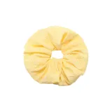 Белый, желтый, клетка, резинка для волос