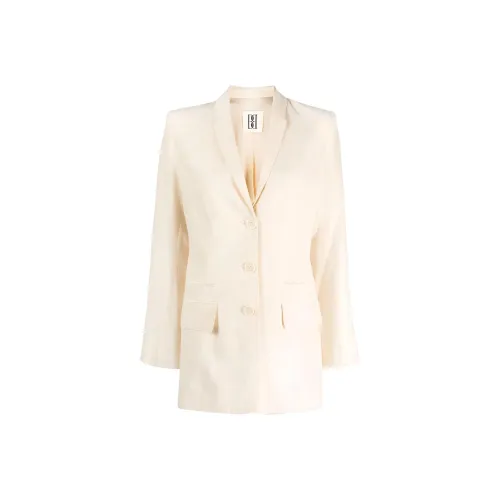 By Malene Birger COPENHAGEN MBC Бизнес Костюм Пальто Женское Экрю